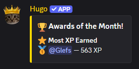 Hugo awards post command example