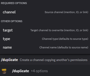 Hugo duplicate command overview