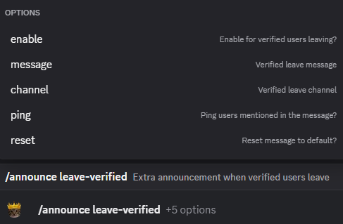 Hugo verified leave announcement setup