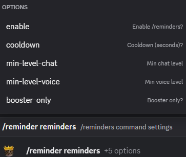 Hugo reminder reminders settings