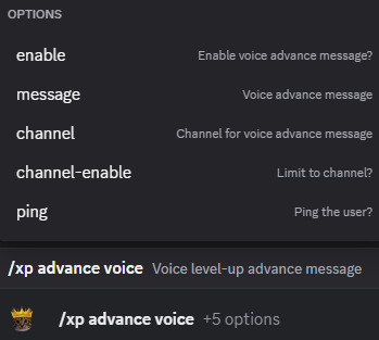 Hugo voice XP advance example