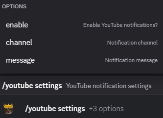 Hugo youtube settings