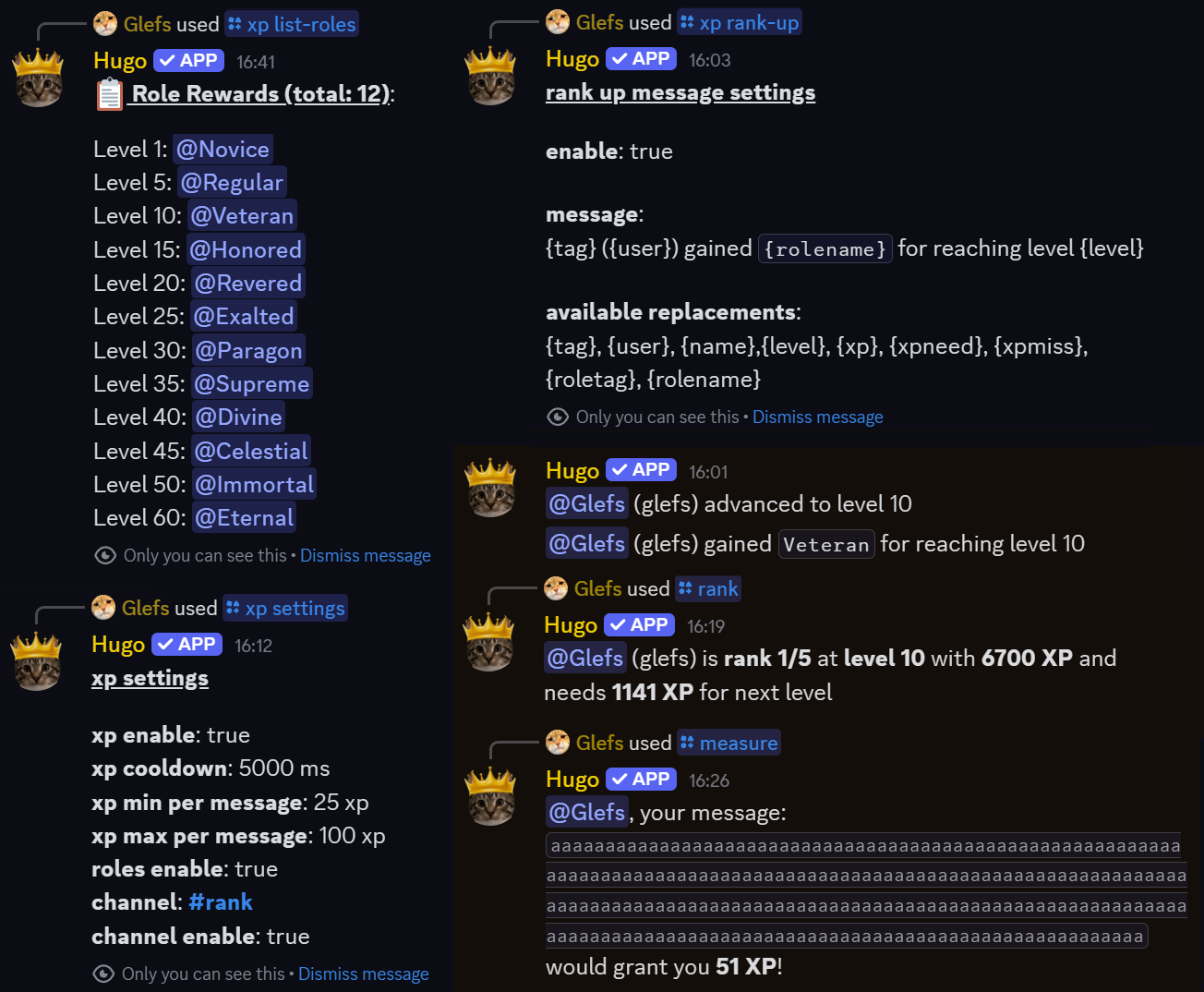 XP showcase